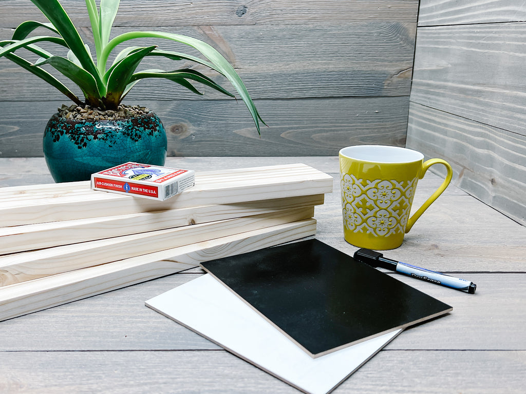 Wooden Playing Card Holder