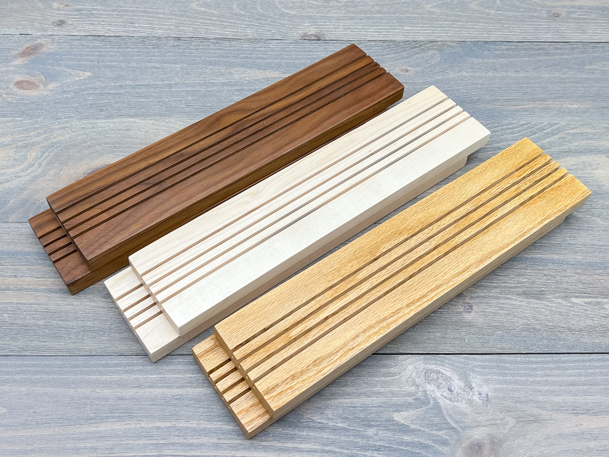 Wooden Playing Card Holder