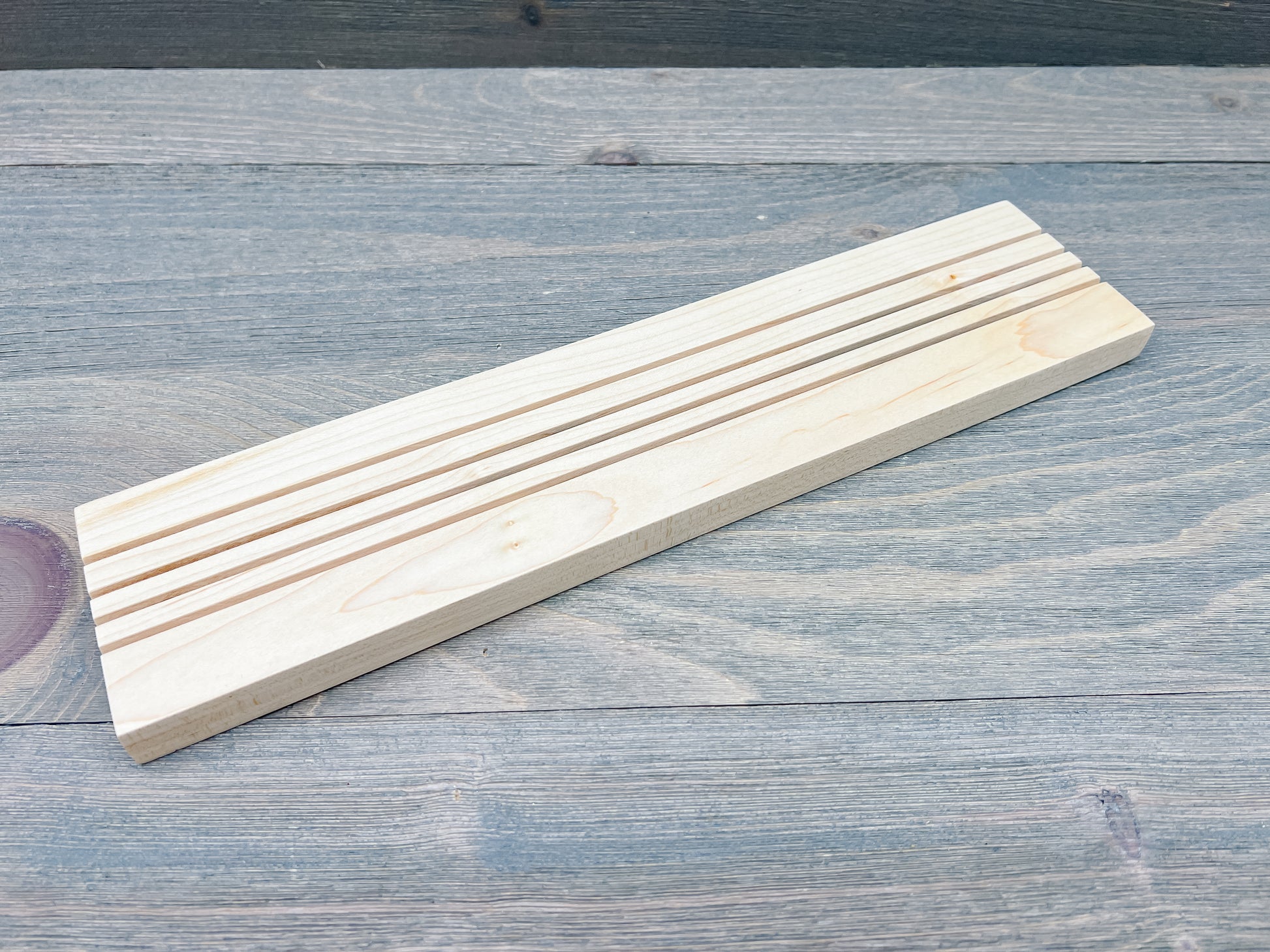 Wooden Playing Card Holder