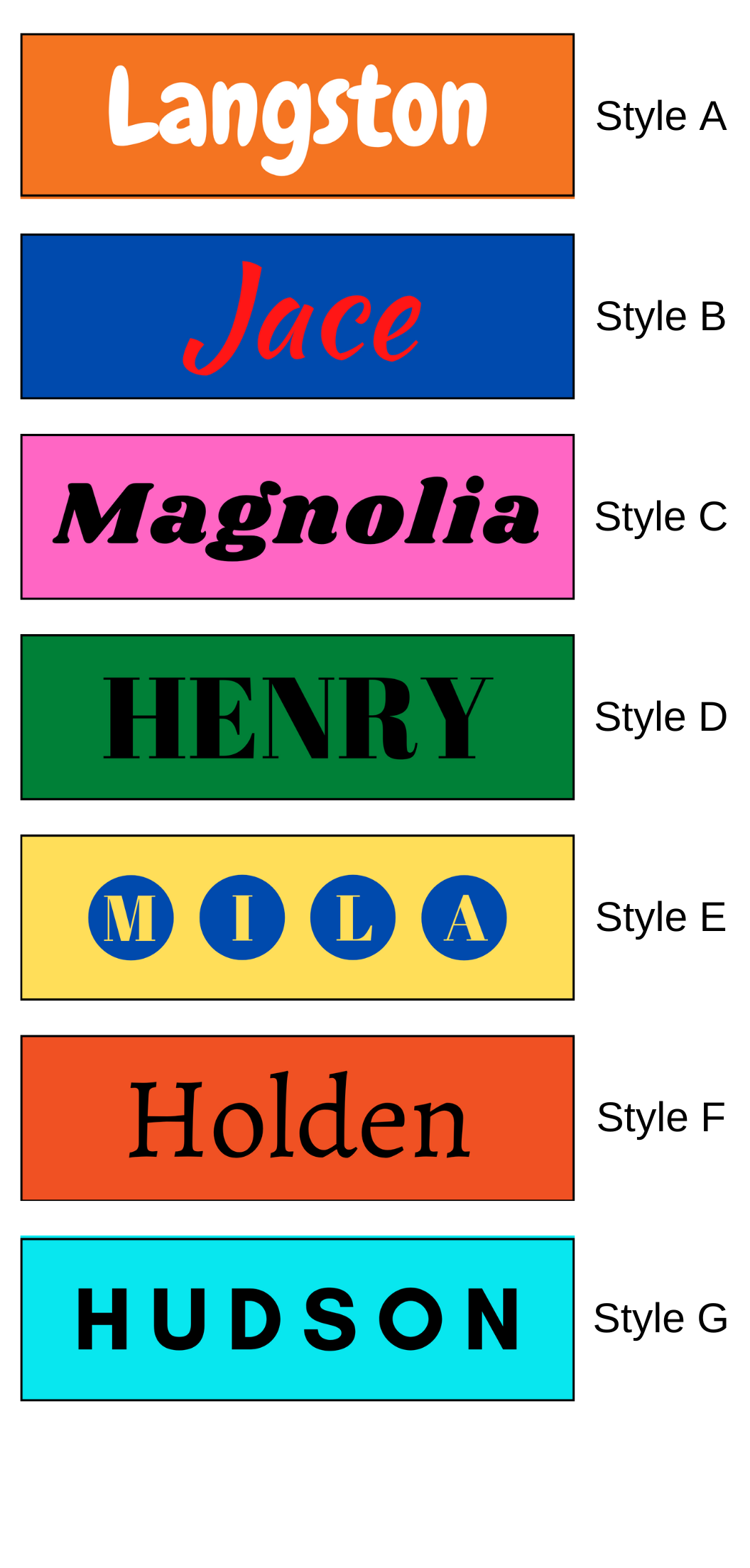 Personalized Kids Art Case